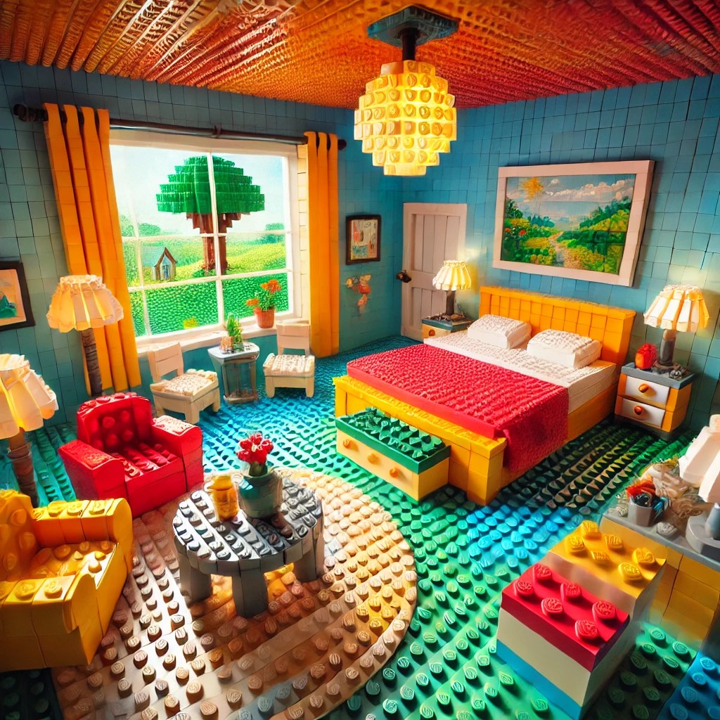 arredare un b&b a tema lego